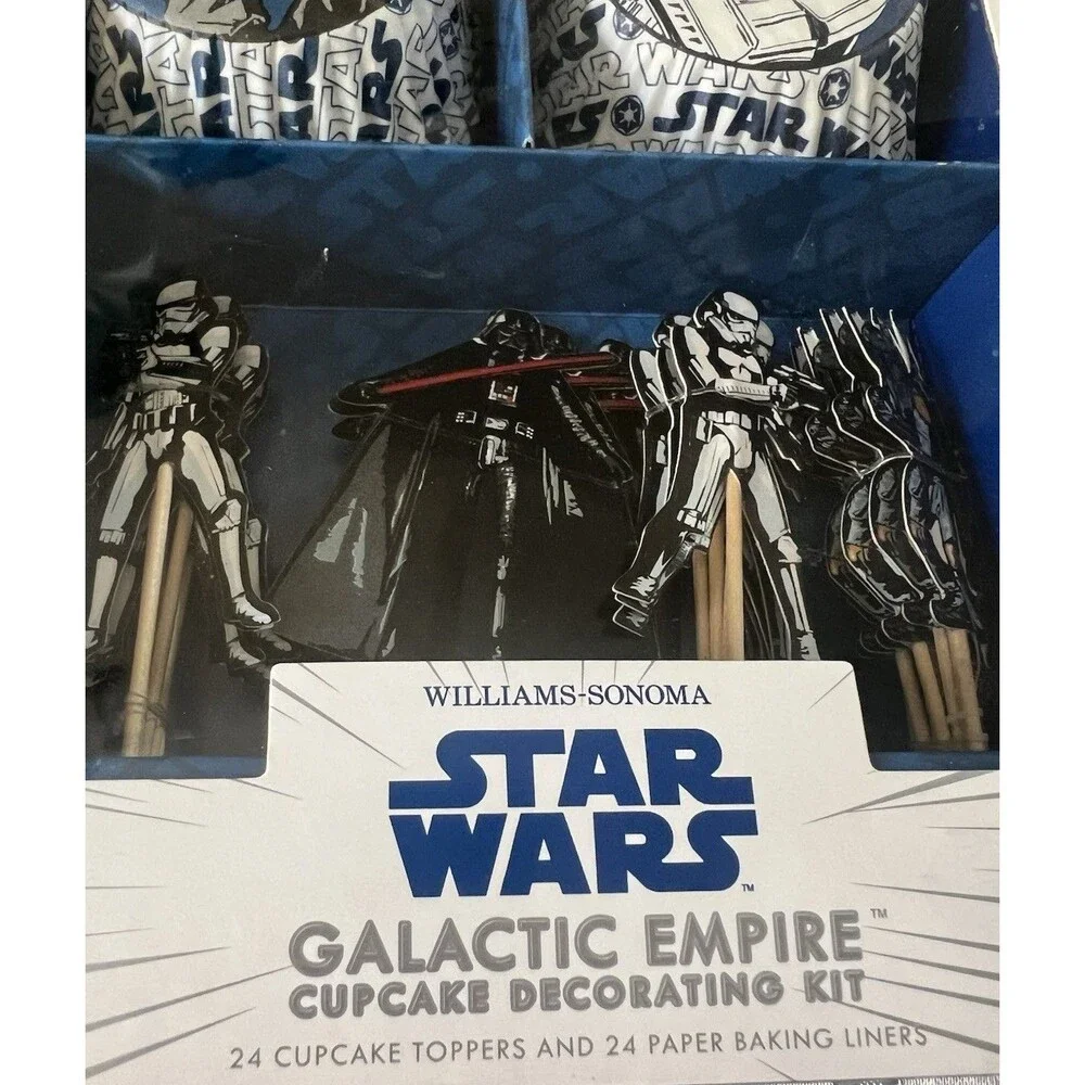 NEW Star Wars Galactic Empire × Williams Sonoma 24 Cupcake Decorating Kit